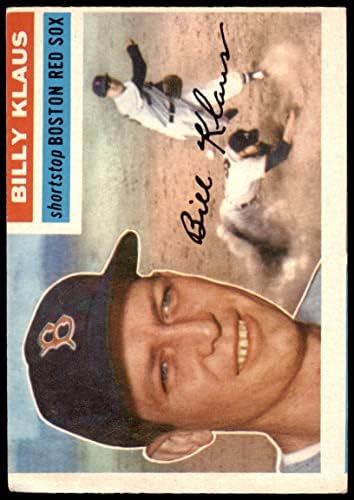 1956 Topps 217 Billy Klaus Boston Red Sox Good Red Sox