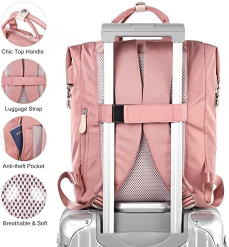 Breold Women Laptop Backpack School Backpack para meninas adolescentes, bolsas de estudantes de backpack da faculdade com