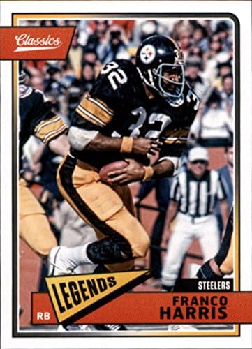 2018 Classics Football 176 Franco Harris Pittsburgh Steelers Legend Panini NFL Card