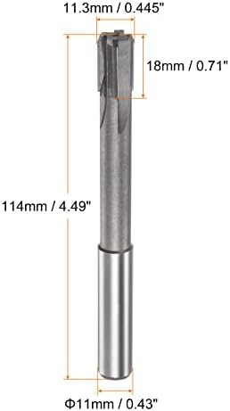 HARFINGTON CHUCKING RESTER ROUBO 10.2MM H7 C1/K30 TIPA DE CARBIDO PRECISÃO FLUTAS EXTERIORES ROUNTES MACHINE DE MÁQUINA DE MÁQUINA