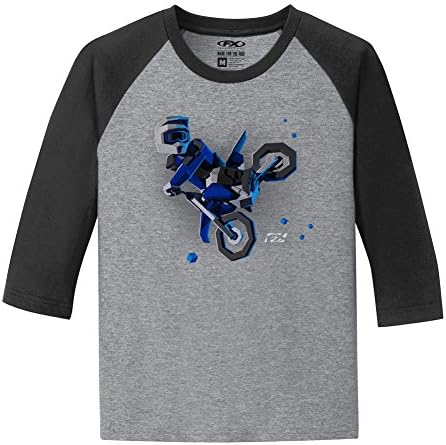 Factory Effex Unissex-Child FX Moto Kids Boys Youth Baseball T-shirt, 1 pacote