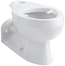 Kohler K-4327-0 Barrington Pressão Lite tigela alongado, branco