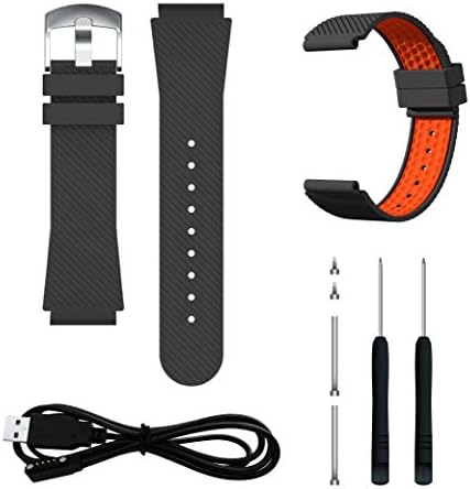 Canmore Tw353 e Tw356Golf GPS Watch Substacement Band - Orange