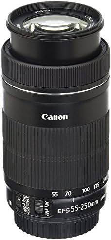 Canon EF-S 55-250mm F4-5.6 é lente STM para câmeras SLR Canon