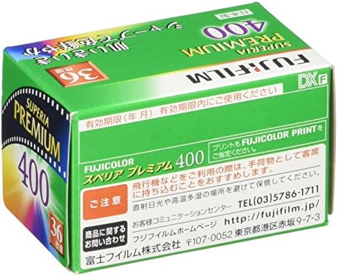 Fujifilm Color Negative Film, Fuji Color Premium 400, 36 Exposições, Item único, 135 Premium 400 36Ex 1