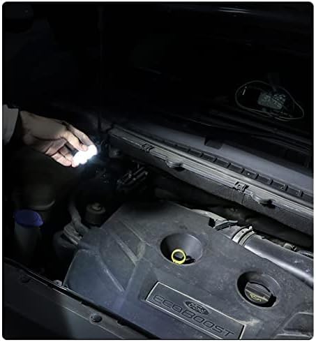 Luzes LED sem fio 4pcs para interior do carro, luzes LED de carro interior, luzes interiores de carro recarregável USB,