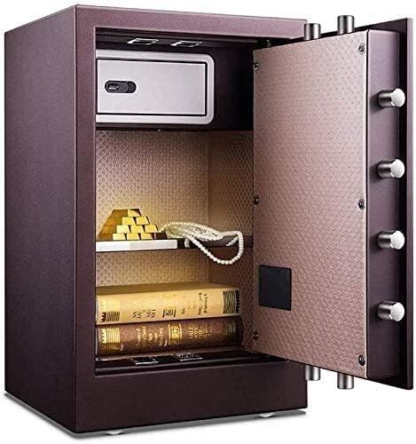 Cofres yydd e caixa de dinheiro, caixas de segurança para casa, cofre digital - 42 x 36 x 66,5 cm de aço eletrônico grande
