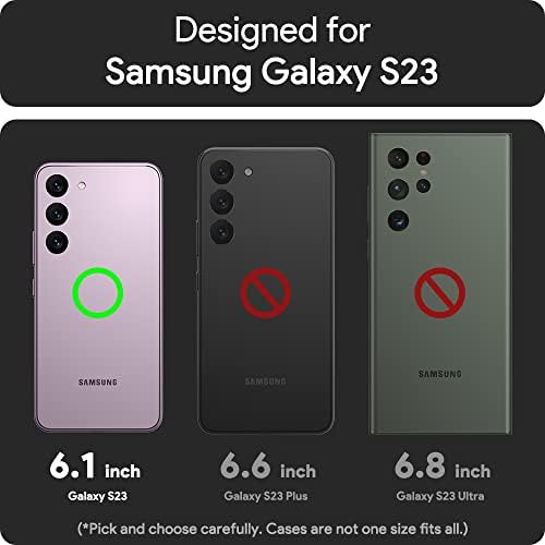 Casevasn Clear para a caixa Samsung Galaxy S23, caixa Galaxy S23, Ultra [Slim Thin] Flexível TPU Scratch Resistente Gel