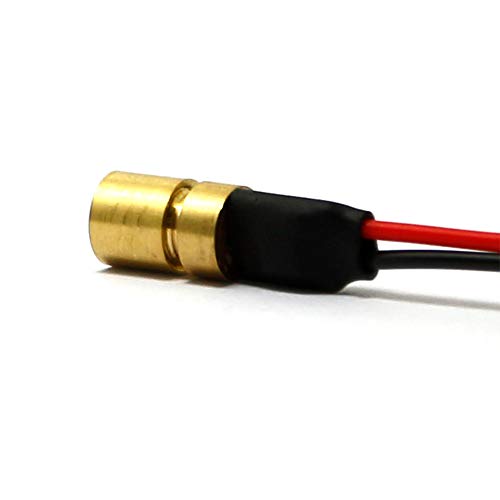 3VDC 3MW 780NM Módulo de ponto a laser infravermelho IR 6x10mm Mini-tipo de latão do tipo