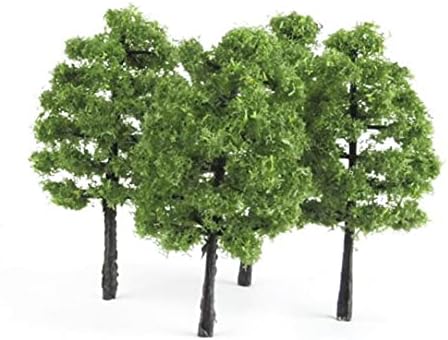 Froiny 20pcs Modelo árvores Artificial Tree Train Cenário de arquitetura de arquitetura BONSAI decoração 3.5cm
