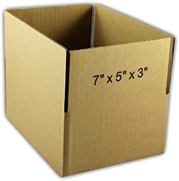 35 ECOswift 7x5x3 Caixas de embalagem de papelão corrugadas Mailando caixas de remessa movendo caixas 7 x 5 x 3 polegadas