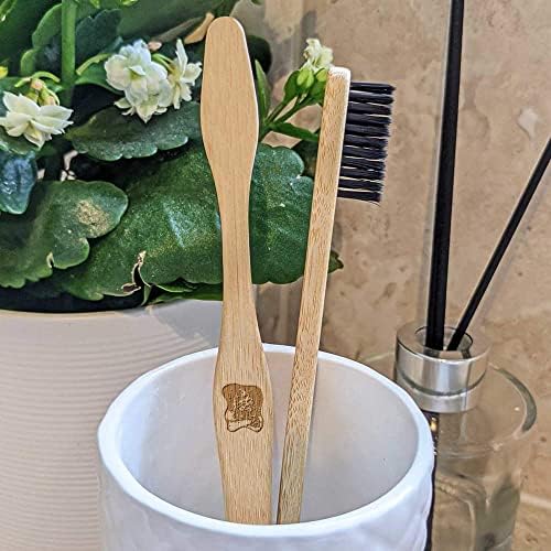 Escova de dentes de bambu 'Azeeda' House House '