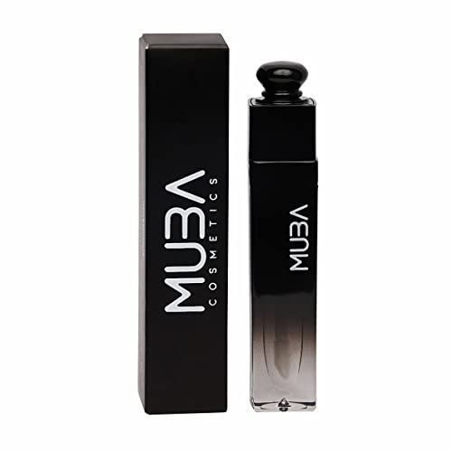 Muba Cosmetics Liquid Lipstick - 24 horas à prova d'água duradoura, não transferível e com maquiagem labial, batom para mulheres -