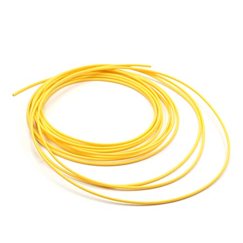 OTHMRO 1PCS Tubulação de encolhimento de calor 2: 1 Vários de cabo de cabo elétrico Isortentamento de isolamento elétrico Tubo de encolhimento de calor amarelo