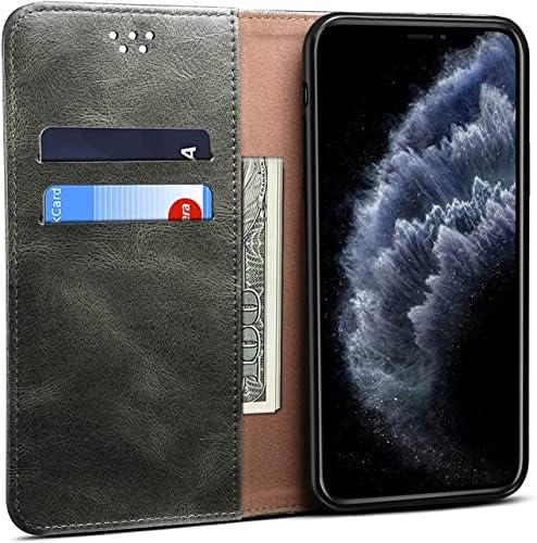 Caso Bneguv para iPhone 11/11Pro/11pro Max, capa de carteira de couro de alta qualidade com slots de fechamento magnético
