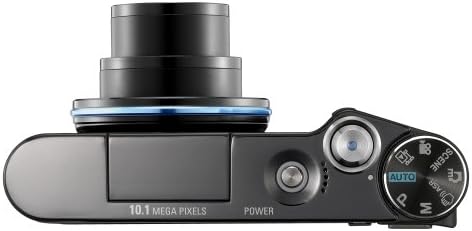Câmera digital Samsung Digimax NV15 10.1MP com 3x zoom óptico de redução de shake avançada