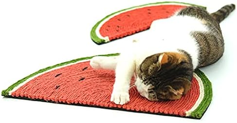 Wzhsdkl Shape Gatos Scratcher Fat Cats Bed de papel de papel de papel de arranhão com brinquedos engraçados