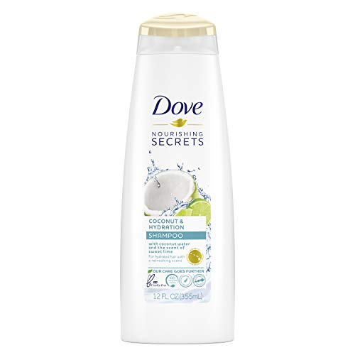 Secretes de segredos nutritivos de pomba shampoo shampoo para coco de cabelo seco e shampoo de hidratação para cabelos secos