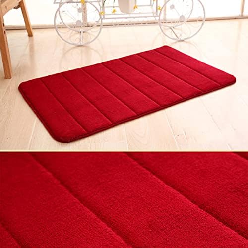 Cabilock absorvente não-vermelho não deslizamento para tapete de tapete de tapete de tapete Super wine wine banheiro tapetes de tapetes