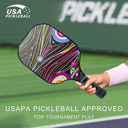 Papdles de pickleball profissional Wakefa Conjunto: USAPA aprovou as raquetes de pickleball de pickleball de pickleball,