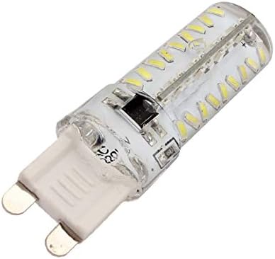 X-DREE AC 220V 5W G9 3014SMD Lâmpada de milho LED Lâmpada 72 Lâmpada de silicone liderada por Branco neutro advertido (AC 220V 5W