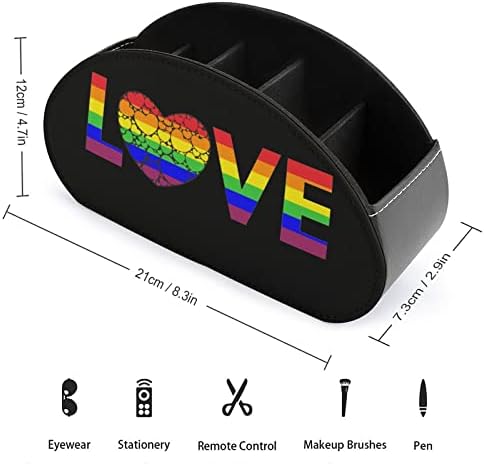 Word Love escrito em arco -íris