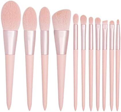 LXXSH 11 Bruscos Definir conjunto completo de escovas de pó soltas ferramentas de beleza escovas de sombra para os olhos