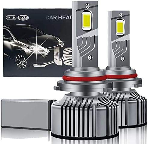BXE Upgrade 9005/HB3 Bulbos de faróis de LED, faróis de LED lumens de 120w 22000, 6000k Cool White LED FARCLIMET KIT IP68 IMPROMULTANTE, instalação rápida, pacote de 2