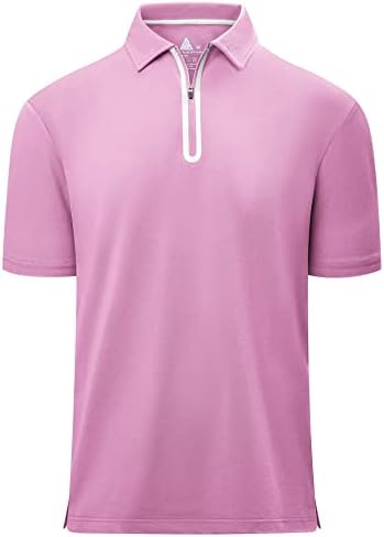 Camisas de pólo de secood para homens de manga curta camisa de golfe casual hidrato shirts de tênis de esportes de esportes