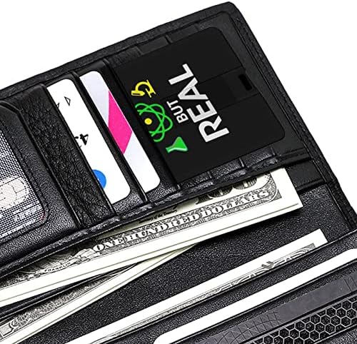 Ciência como magia, mas real USB Memory Stick Business Flash-Drives Cartão de crédito Cartão bancário da forma de cartão bancário