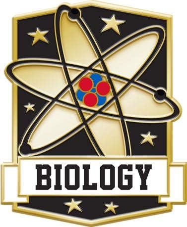Pinos de ciências - Atom Science Lapeel Pins for Biology Awards 10 Pack Prime