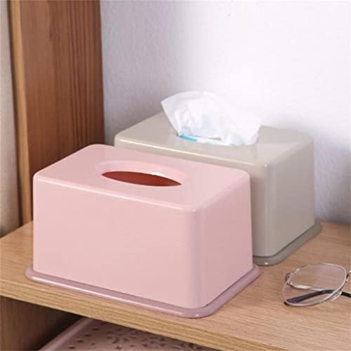 Douba White Tissue Home Home Wet Tissue Storage Box de mesa de papel higiênico Caixa de armazenamento Caixa de tecidos Dispensador