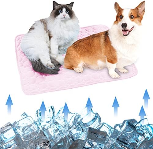 Tapete de resfriamento para cães de animais de estimação CATS Kennel Bad Breathable, mantenha fresco no verão, perfeito