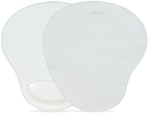 Mousepad oval de couro Londo