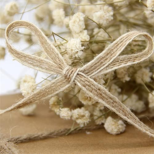 N/A Rolos de linho natural de 5 pacotes para festa de casamento Várias decorações de férias embrulhar