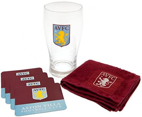 Aston Villa FC Wordmark Glass Set