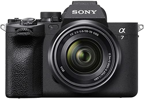 Câmbio de câmera para câmera Sony A7 IV Mirrorless com Fe 28-70mm f/3.5-5.6 OSS e E 55-210mm f/4.5-6.3 Lens OSS + Acessórios