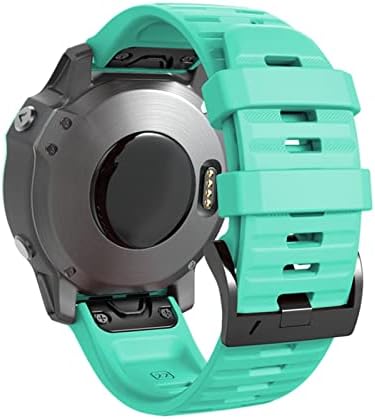 Daikmz 26 mm 22mm Watch Watch Band para Garmin Fenix ​​7 7x 6x 6Pro assistir Silicone Easy Fit Wrist Strap for fenix 5x 5 3 3hr 935 945