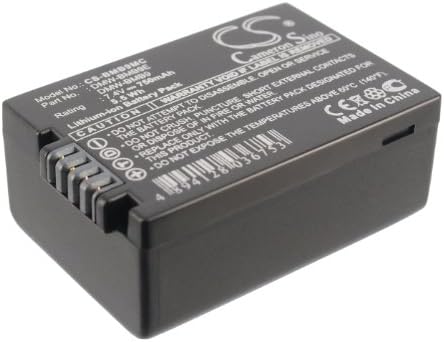 Cameron Sino New 750mAh Replacement Battery for Panasonic Lumix DMC-FZ100GK, Lumix DMC-FZ100K, Lumix DMC-FZ150, Lumix DMC-FZ150K,