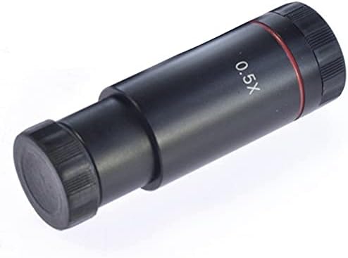 Riyibh Microscópio Acessórios para Microscópio Kit Slide Camer Camer 0,5x C Adaptador de microscópio de montagem de