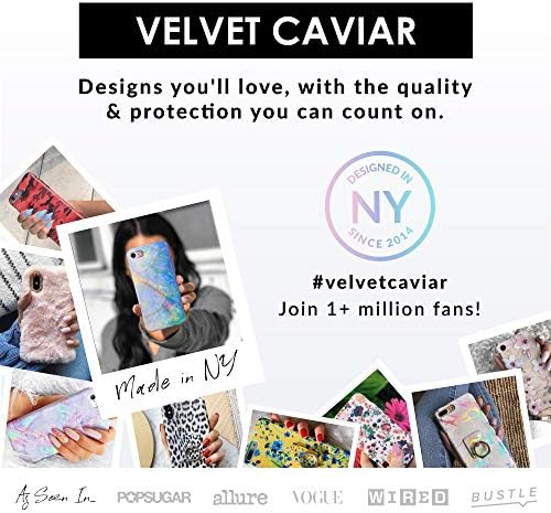 Velvet Caviar compatível com Samsung Galaxy S20+ Plus Marble de caixa - Casos de telefone de proteção fofos para mulheres, meninas