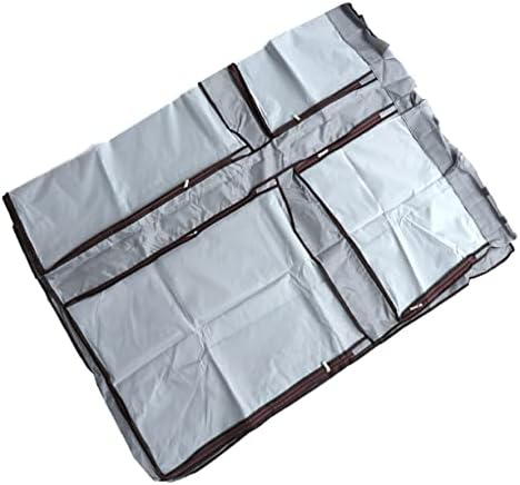 Cabides Zerodeko para roupas Bolsa de vestuário de roupa transparente Bolsa de vestuário para uso pesado Rack de roupas