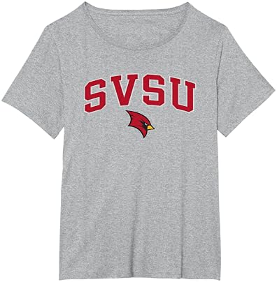 Cardinals do Estado de Saginaw Valley Arch sobre a camiseta
