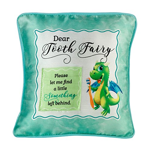 Lillian Rose, Green, Dragon Tooth Fairy Pillow, 7,75 por 7,5