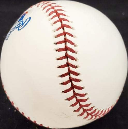 Jim McAndrew autografou autografado a MLB Baseball New York Mets 69 World Champs Beckett Bas Y93026 - Bolalls autografados