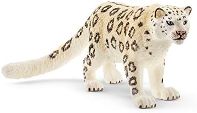 Schleich Wild Life, Animal Fatuine, Animal Toys for Boys and Girls 3-8 anos, Snow Leopard, idades de 3 anos ou mais