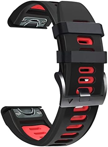 UMCNVV Sport Silicone Smart Watch Band para Garmin Fenix ​​7 7x 6x 6 Pro 5x 5 Plus 3HR Easy Fit Raple Remold 26 22mm de pulseiras