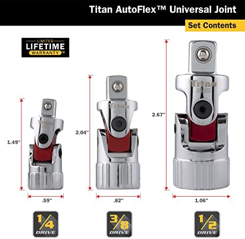 Titan 85505 Auto Flex Universal Joint Conjunto