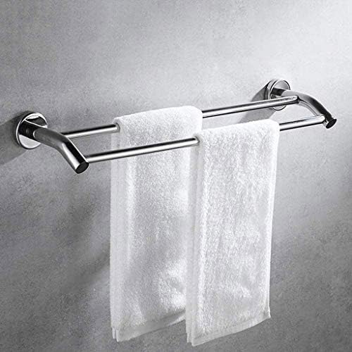 Jydqm Toalha Toalheiro Montou a parede Espaço de alumínio de alumínio Rack de toalhas de toalhas de chuveiro shampoo