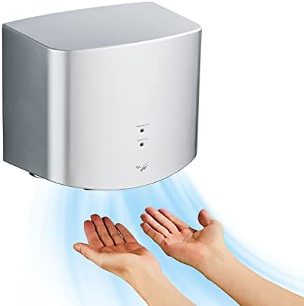 Secador de mão de luxo para banheiro em casa Comercial - secadores de mão automáticos elétricos, LX -3861 Silver
